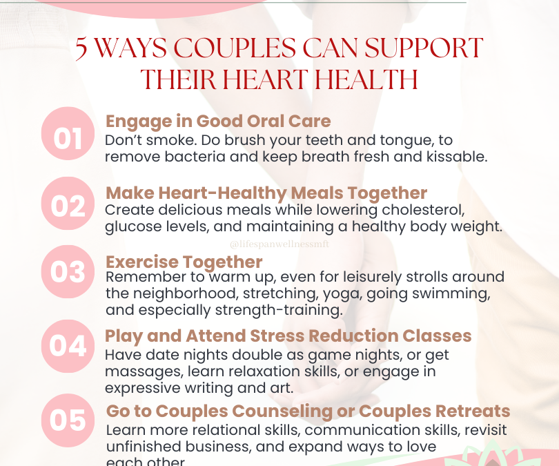 What are Five Health Habits That Support Healthy Hearts and Healthy Relationships?